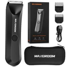 MAXGROOM Višenamjenski trimer MAXGROOM RFCD-9087 s LED svjetlom, crni