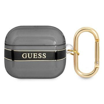 Guess Guess Strap Collection futrola za AirPods 3 crna