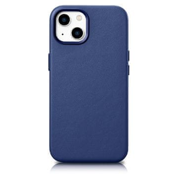 iCARER iCarer kožna maska za iPhone 14 Plus, plava (kompatibilna s MagSafe)