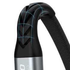 DUDAO Dudao Lightning - USB-C PD 20W kabel, 0.23m, crni
