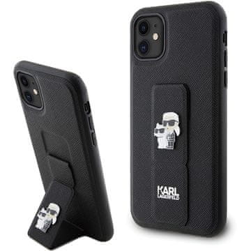 Karl Lagerfeld Karl Lagerfeld Saffiano futrola za iPhone 11 / Xr - crna