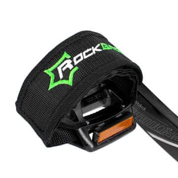 ROCKBROS Rockbros GZT1001 Trake za pedale bicikla, 2 komada - crne