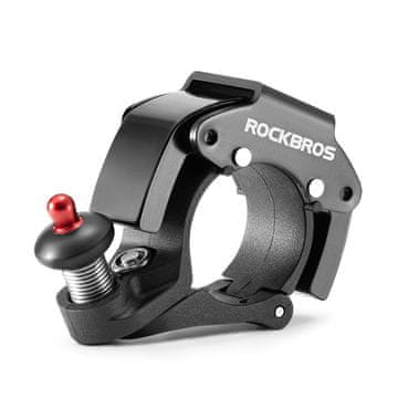 ROCKBROS Rockbros 34210006001 Zvono za bicikl C oblika - crna