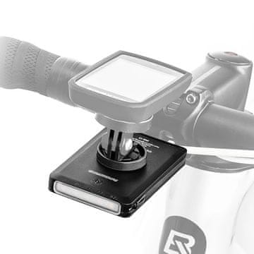ROCKBROS Prednje biciklističko svjetlo Rockbros JP008 s bankom napajanja 5000mAh, 150lm, IPX6 - crno
