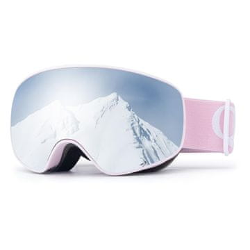 Qunature Qunature skijaške naočale za djecu (vel. M/L) - roze