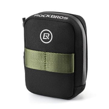 ROCKBROS Rockbros mini torba ispod sjedala s držačem za CO2 uložak - crna/zelena
