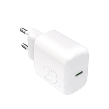 Puro Puro PROLITE 20W USB-C zidni punjač - Bijela