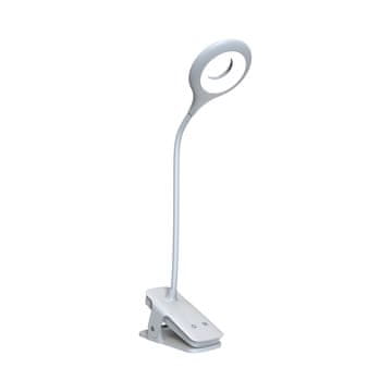 MINI Mini Wozinsky Bežična LED lampa za čitanje sa kopčom + USB-C kabel - Bijela