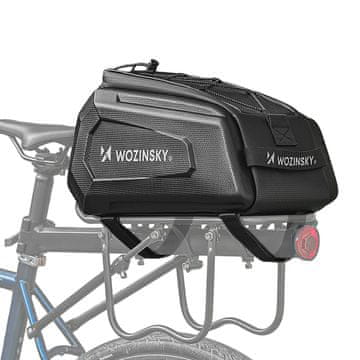 WOZINSKY Wozinsky WSR-01B Torba za prtljažnik bicikla 9L - crna
