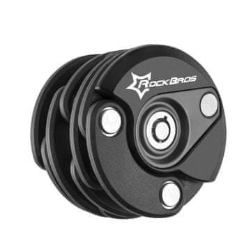 ROCKBROS Rockbros WL798 sklopivi U-lock lokot za bicikl - crna