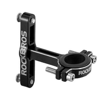 ROCKBROS Rockbros KS-416 podesivi aluminijski adapter za košaru, crni