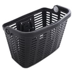 WOZINSKY Wozinsky WKR-PK Plastična košara za bicikl na volan, crna