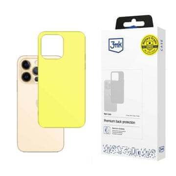 3MK 3mk Matt Case - žuta (lime) za iPhone 13