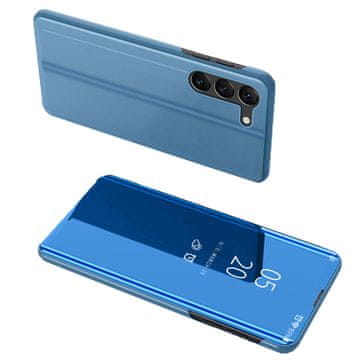 Clear Hurtel Clear View Case preklopna futrola za Samsung Galaxy S23+ (Plus), plava