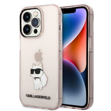 Karl Lagerfeld Karl Lagerfeld Ikonik Choupette futrola za iPhone 14 Pro Max - roza