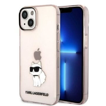 Karl Lagerfeld Karl Lagerfeld Ikonik Choupette futrola za iPhone 14 Plus 6.7" - roza