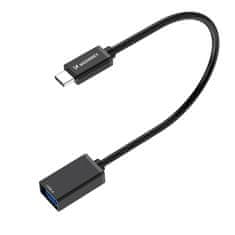 WOZINSKY Wozinsky WOTGY1S USB-C 3.0 to USB-A 3.0 OTG adapter - crna
