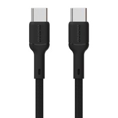 DUDAO Dudao L9C 65W USB-C - USB-C 1m kabel, crni