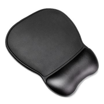 slomart Ergonomska podloga za miš Wozinsky s gel jastučićem, velika, crna