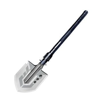 WOZINSKY Višenamjenska survival lopata Wozinsky WSS-211 s nožem, kresalicom, zviždaljkom - siva