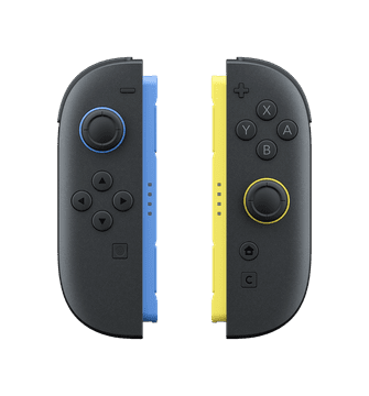 Nintendo Switch 2 Joy-Con kontrolera, lijevi i desni, plavo-žuti