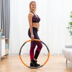 Northix Odvojivi fitness obruč prekriven pjenom O-struk InnovaGoods