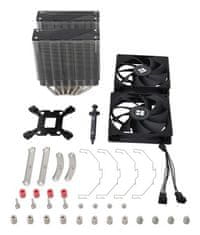 Thermalright Thermalright Phantom Spirit 120 CPU hladnjak (Crni, 2 ventilatora, 12 cm)