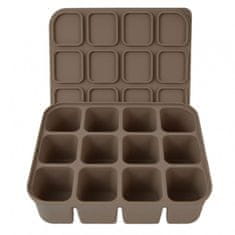 LIVEFY kalup za led IceCubes, smeđi