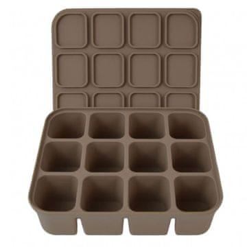 LIVEFY kalup za led IceCubes, smeđi