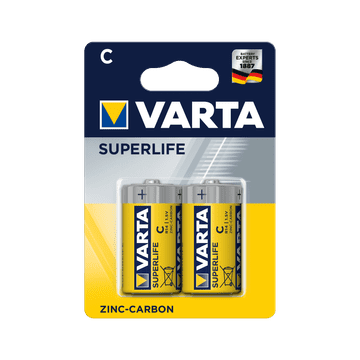slomart Baterija Varta R14 SUPERLIFE 2 kom