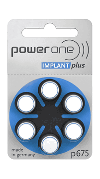 slomart Varta IMPLANT PLUS PR44 (675) baterije za implantate, 6 kom