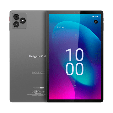 Krüger&Matz Tablet kruger&matz 10,1" eagle 1077 4/64 gb gps usb-c lte android 15 ips