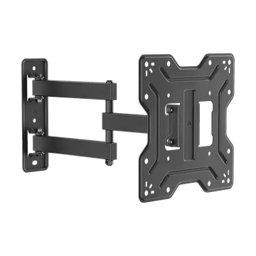 slomart Okretni zidni nosač za TV Cabletech 23-50" crni
