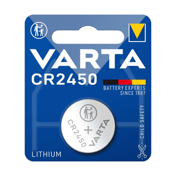 slomart Baterija gumbna Varta CR2450, 1 kom.