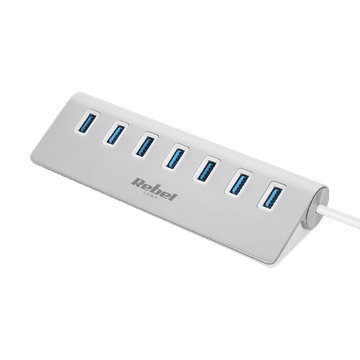 slomart USB 3.0 HUB Rebel, 7-portni napajani