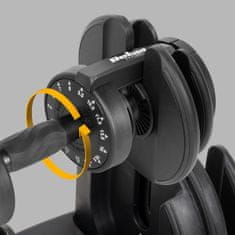 slomart Rebel Active RBA-2303 Željezna podesiva bučica, 24 kg
