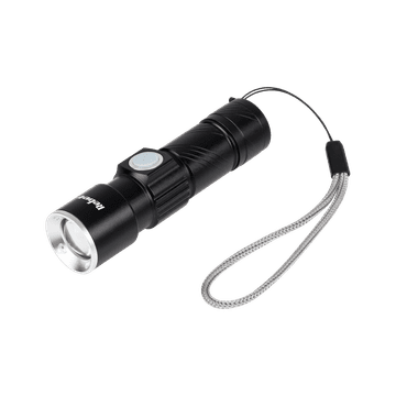 slomart Aluminijska LED svjetiljka Rebel 3W (ZOOM, USB punjiva)