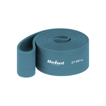 slomart Guma za vježbanje REBEL ACTIVE Power Band PL-6, plava (27-68 kg)