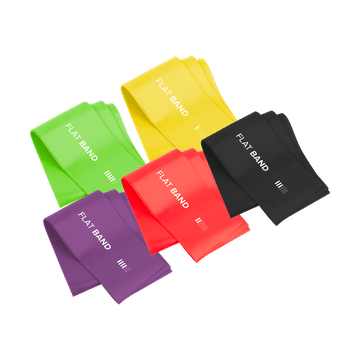 slomart Rebel Active set 5 guma za vježbanje lateks 2m (2.5-20 kg)