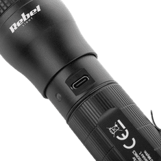 slomart Punjiva svjetiljka Rebel 800Lm, USB-C, aluminij