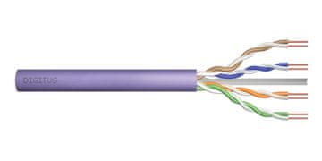 Digitus DIGITUS Cat.6 instalacijski kabel, U/UTP, Dca, AWG 23/1, LSOH, 50m, ljubičasta