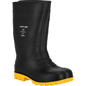 slomart Lahti Pro muške čizme, crno-žute, PVC, br. 39