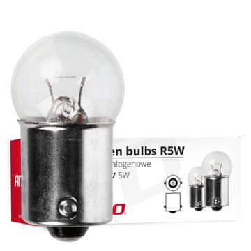 slomart Halogene žarulje AMiO R5W BA15s, 12V, 5W, set 10 komada