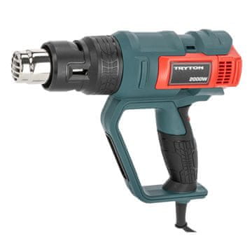slomart Tryton 2000W Pištolj za vrući zrak, bezstupanjska regulacija temperature 50-600°C