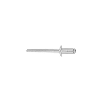 slomart Zakovični nitni Mega, aluminij/čelik, 4.8x10mm, pakiranje 500 kom