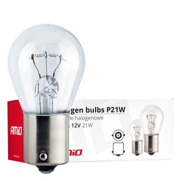 slomart AMiO P21W BA15S halogene žarulje, 12V, 10 komada