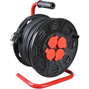 slomart Annapol PS-BT G IP44 Produžni kabel na bubnju, 25m, 4xSchuko, 3x1.5mm²