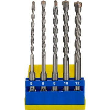 slomart Set svrdla Mega SDS Plus za beton, 5 komada (160 mm)