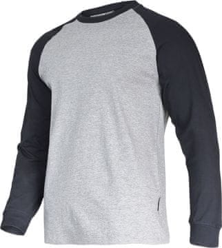 slomart Lahti Pro majica dugih rukava, 190g/m2, sivo-crna, S