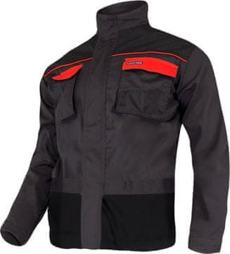 slomart Lahti Pro radna bluza, grafitno-narančasta, 190g/m2, 3XL (60)